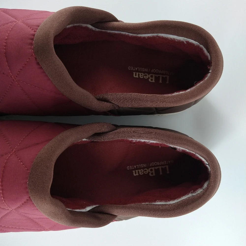 L.L. Bean Men Ultralight PrimaLoft Slip On Slippers Sz. 14 - Picture 7 of 9